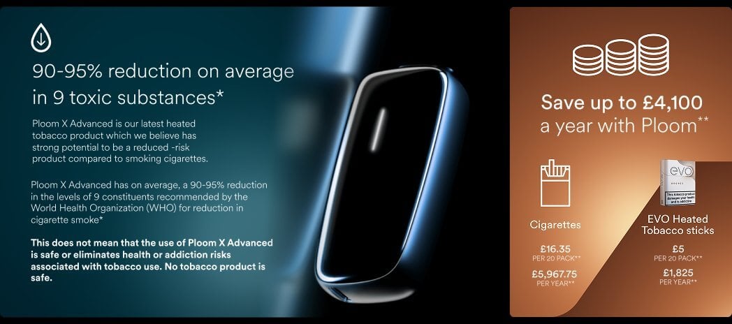 Ploom Pricing comparison to traditional cigarettes